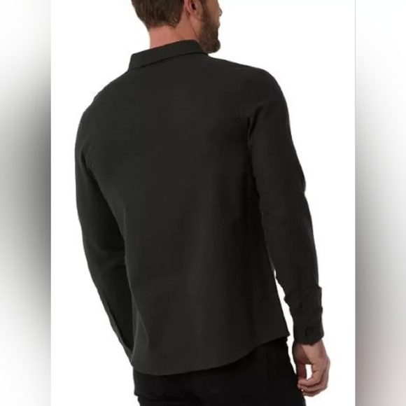 32 Degrees Heat Men's Long Sleeve Lightweight Button Up Shirt Size XL Dark Green - Picture 9 of 16